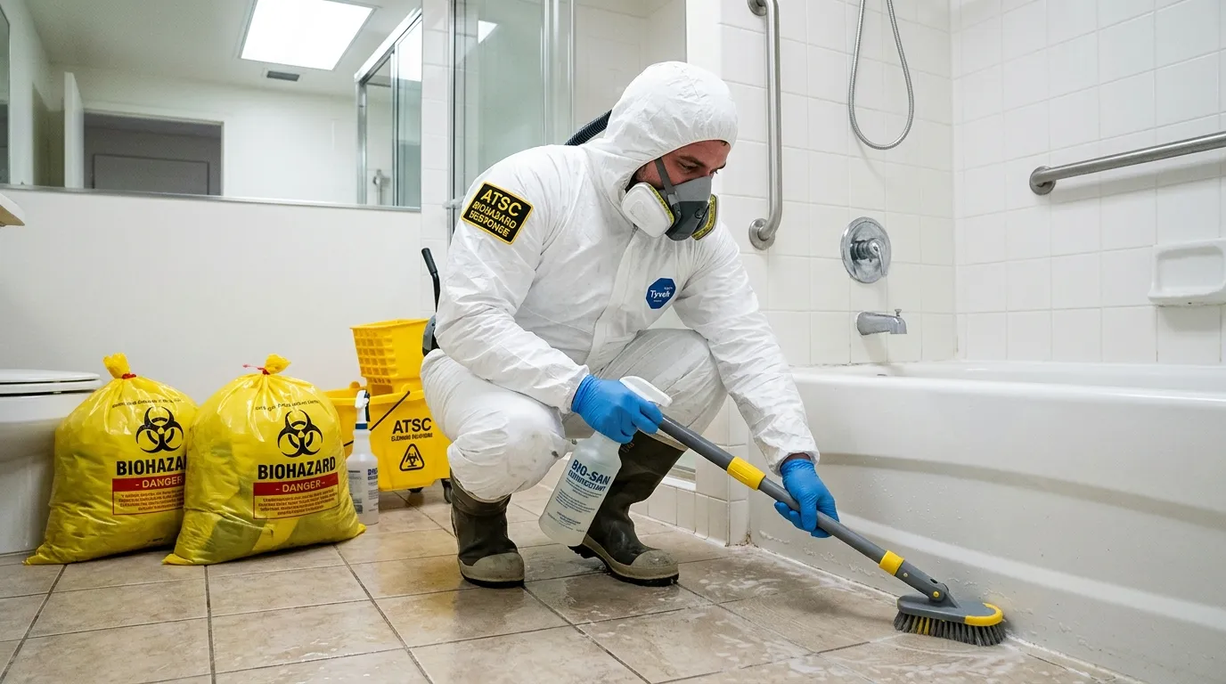 Decontamination equipment deployed for Blood Cleanup in Palm Coast